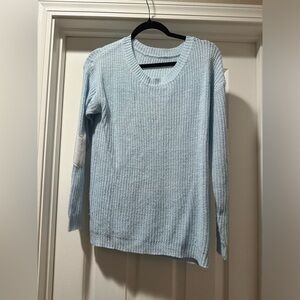 Light Blue Knit Sweater